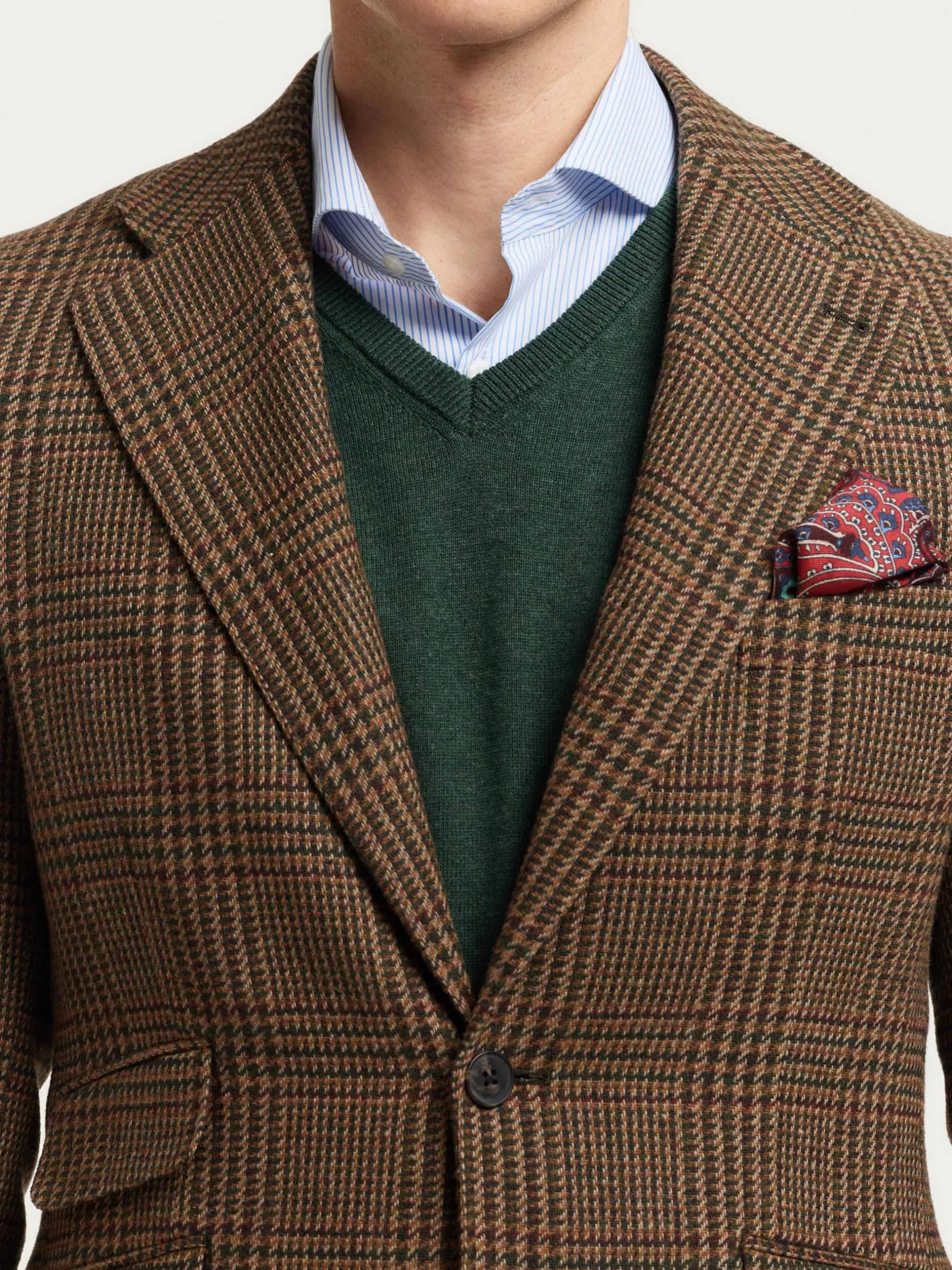 Hombre Alvaro Moreno Americanas|AMERICANA THOMAS TWIST MARRÓN