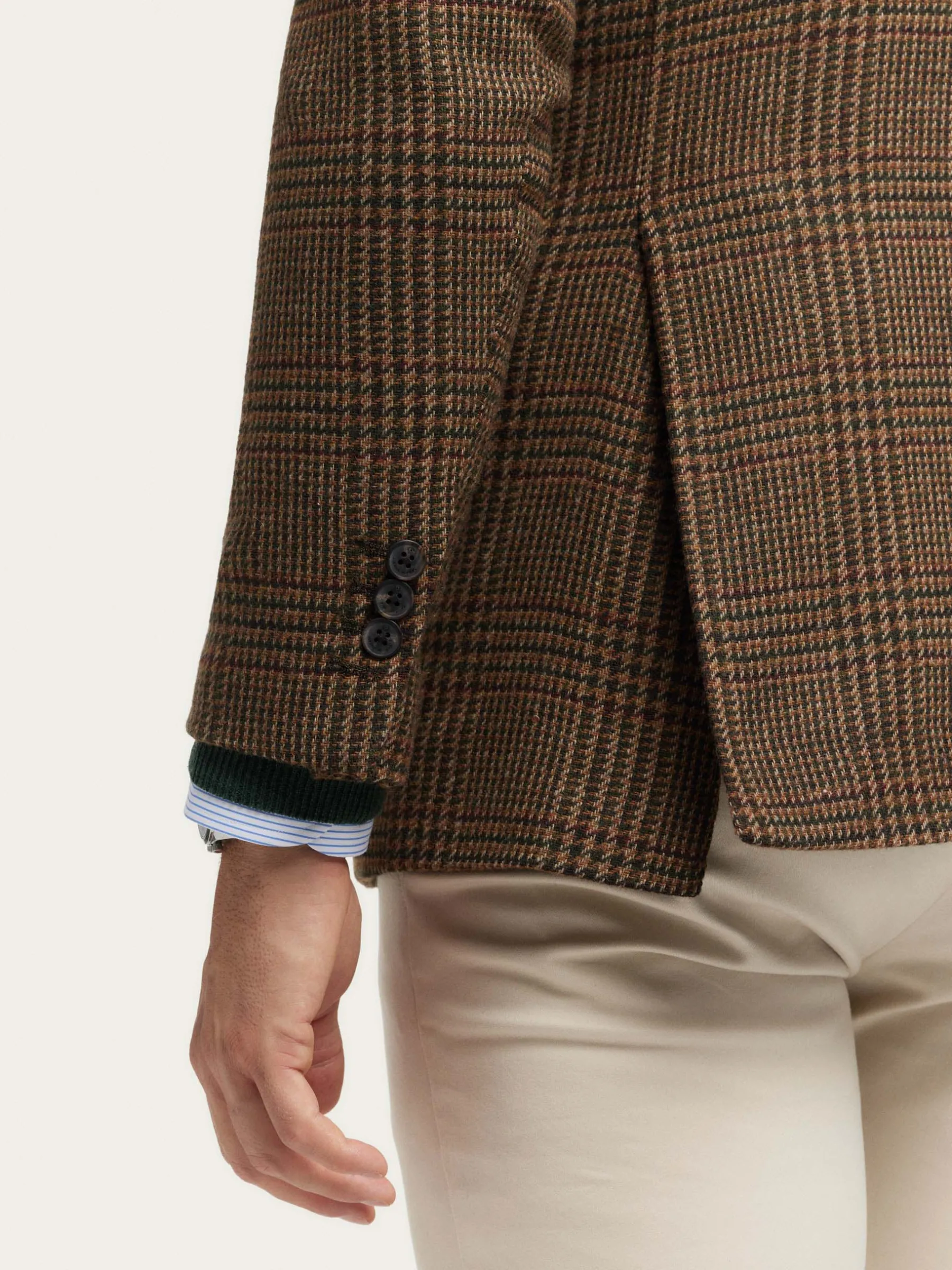 Hombre Alvaro Moreno Americanas|AMERICANA THOMAS TWIST MARRÓN