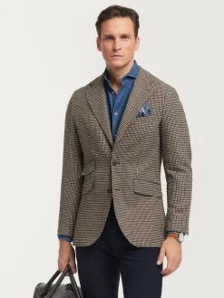 Hombre Alvaro Moreno Americanas|AMERICANA CHARLIE TWIST MARRÓN