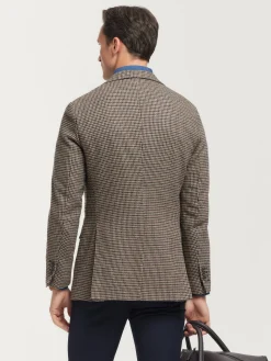 Hombre Alvaro Moreno Americanas|AMERICANA CHARLIE TWIST MARRÓN