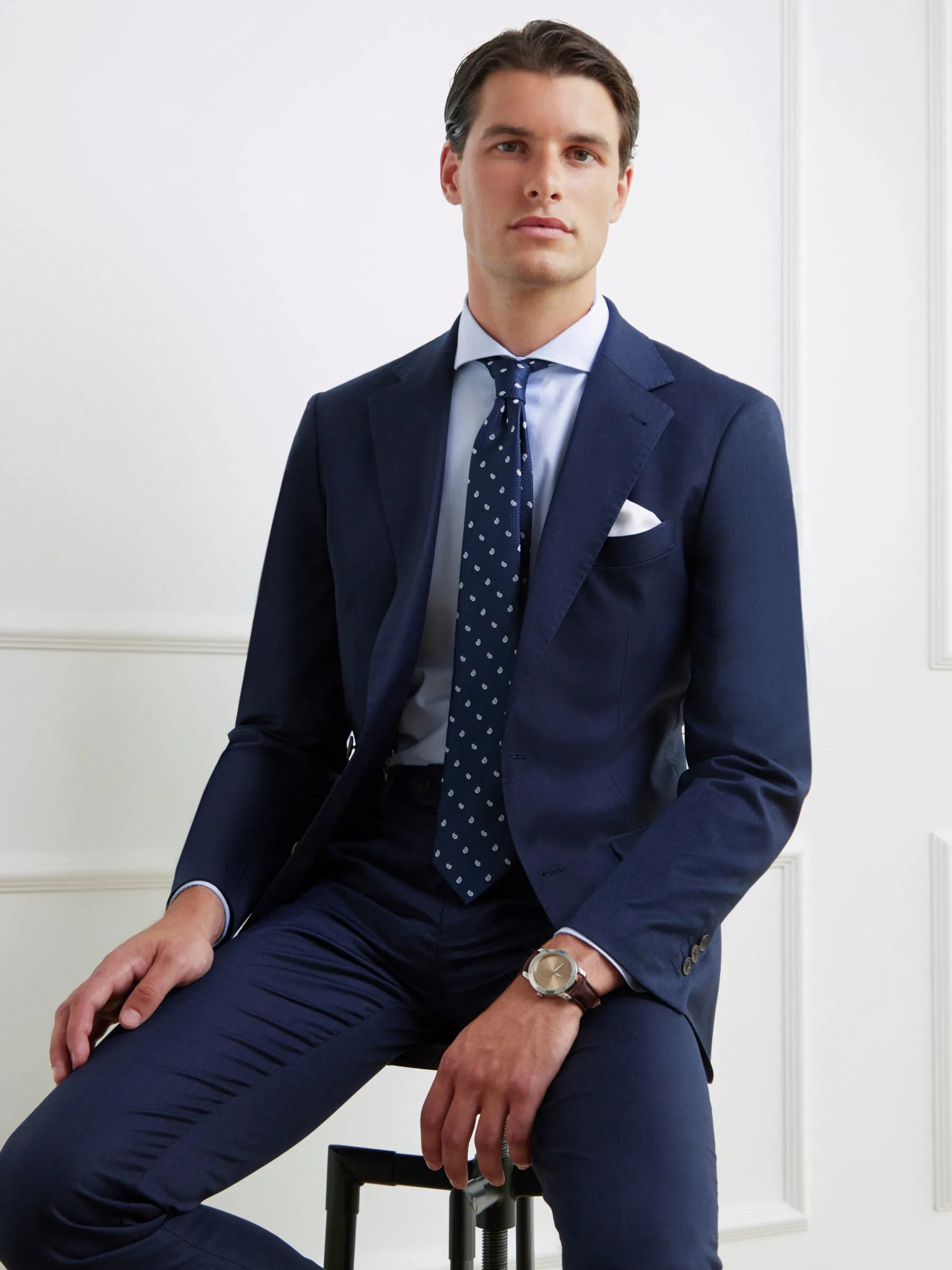 Hombre Alvaro Moreno Trajes|Trajes|AMERICANA FIL A FIL