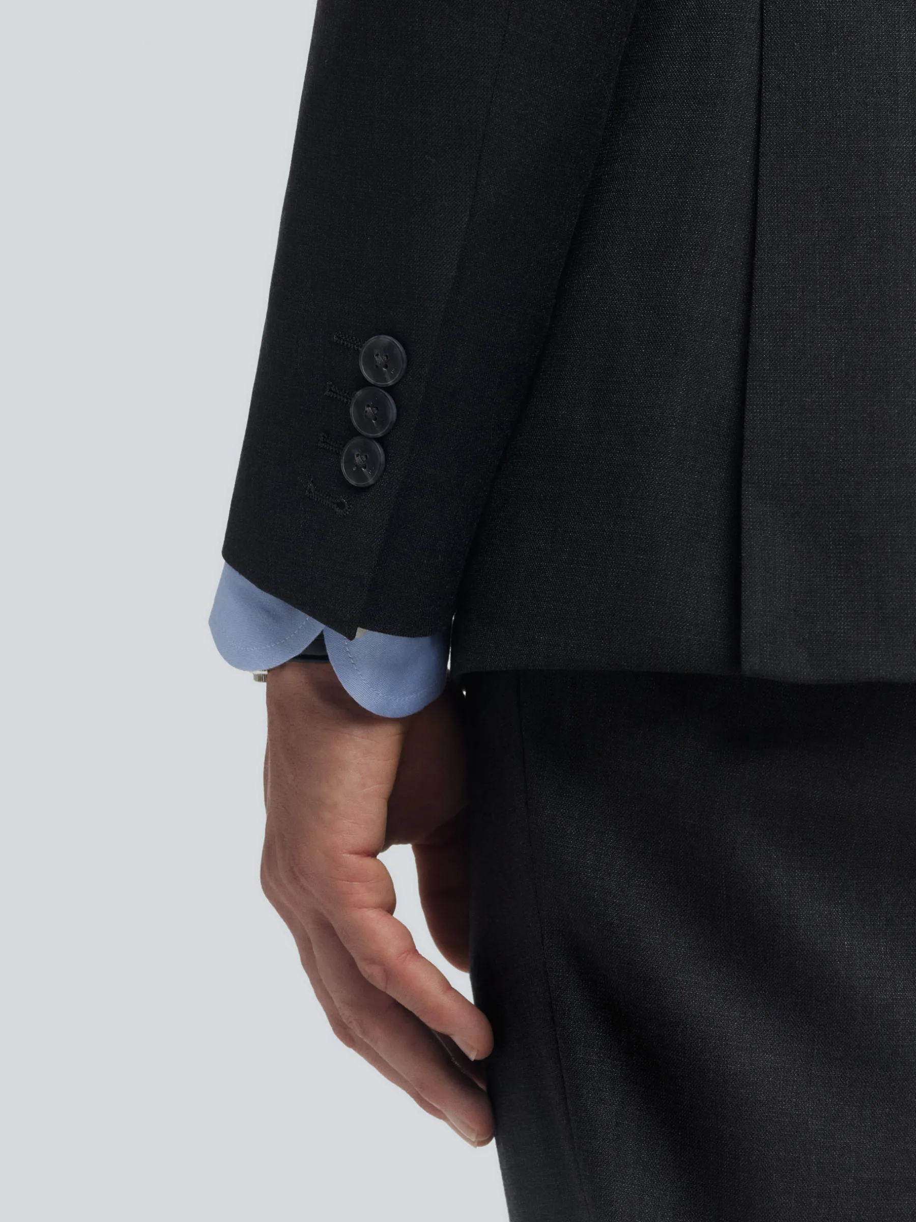 Hombre Alvaro Moreno Trajes|Trajes|AMERICANA FIL A FIL CRUZADO