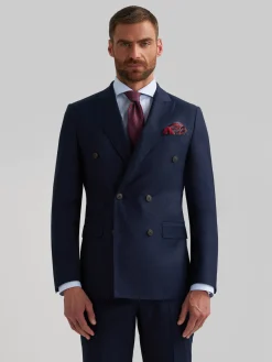 Hombre Alvaro Moreno Trajes|Trajes|AMERICANA FIL A FIL CRUZADO