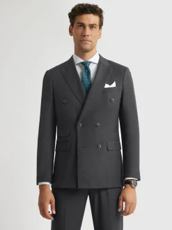 Hombre Alvaro Moreno Trajes|Trajes|AMERICANA FIL A FIL CRUZADO