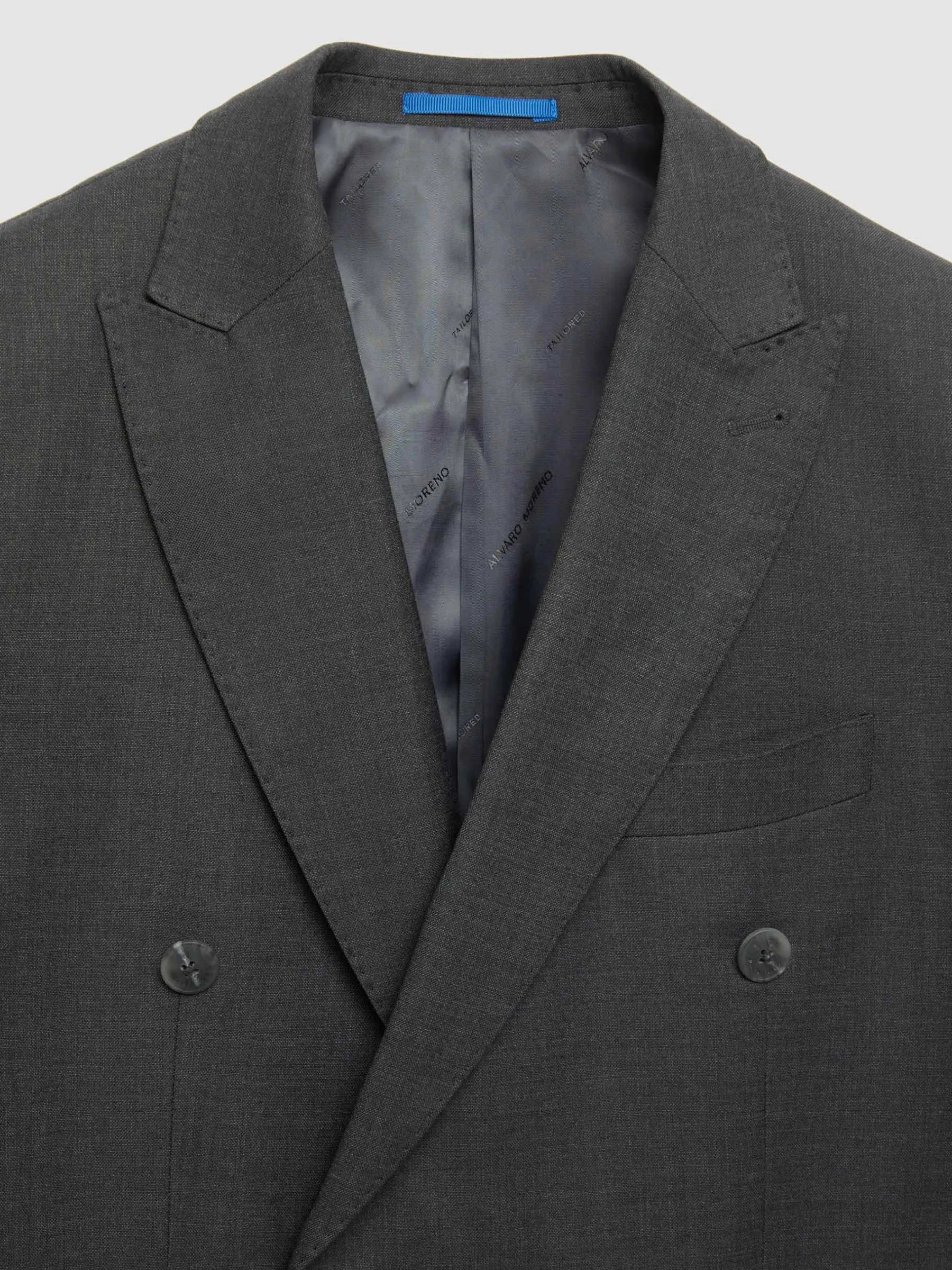 Hombre Alvaro Moreno Trajes|Trajes|AMERICANA FIL A FIL CRUZADO