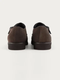 Hombre Alvaro Moreno Vestir|BLUCHER DOBLE HEBILLA MARRÓN