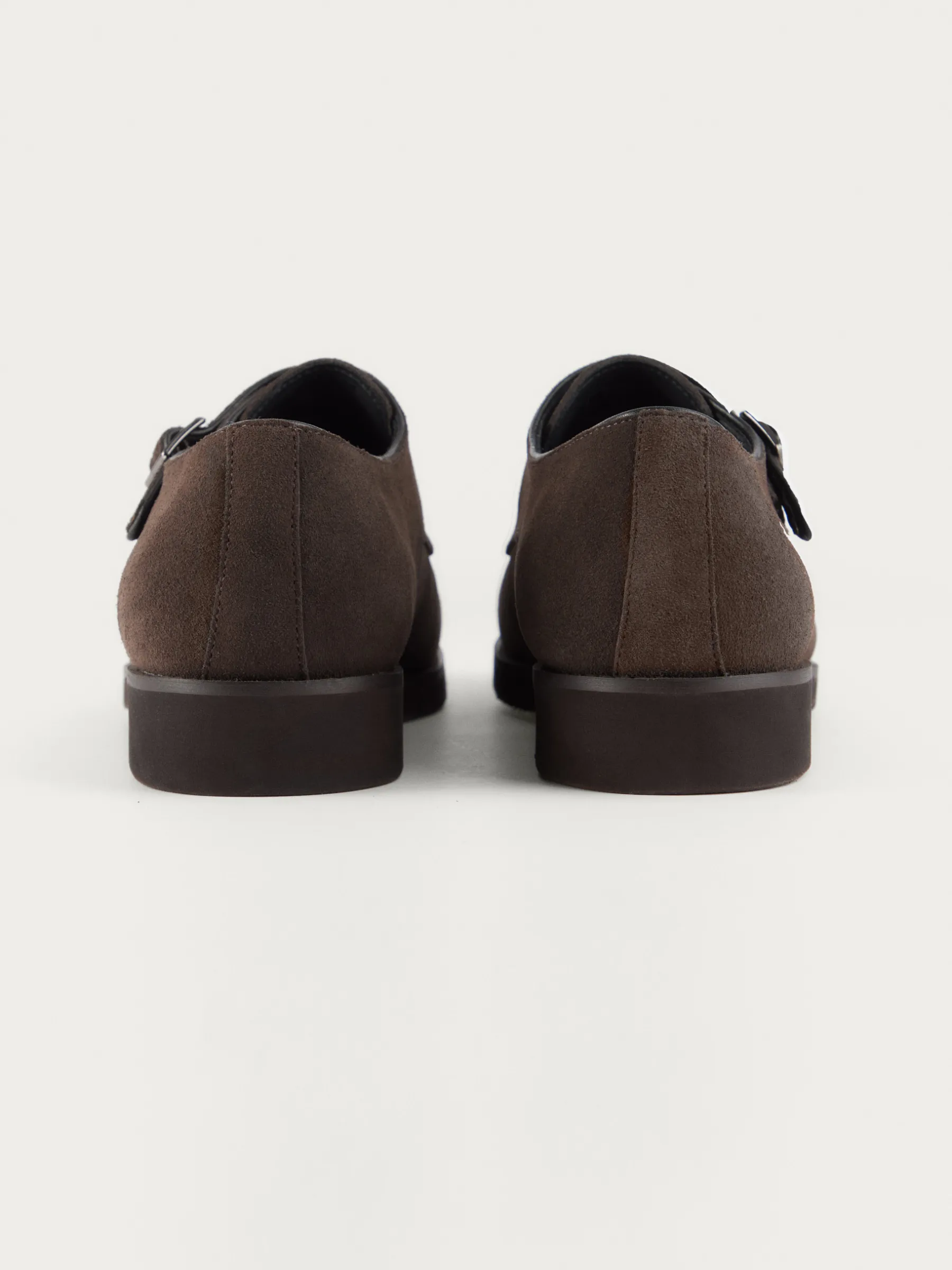 Hombre Alvaro Moreno Vestir|BLUCHER DOBLE HEBILLA MARRÓN