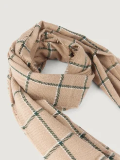 Hombre Alvaro Moreno Bufandas|BUFANDA CHECKS MARRÓN