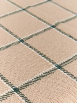 Hombre Alvaro Moreno Bufandas|BUFANDA CHECKS MARRÓN