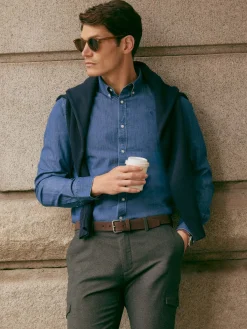 Hombre Alvaro Moreno Casual|CAMISA DENIM B.DOWN