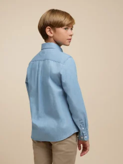 Alvaro Moreno Camisas|CAMISA DENIM KIDS