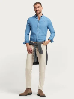 Hombre Alvaro Moreno Casual|CAMISA DENIM NIDO