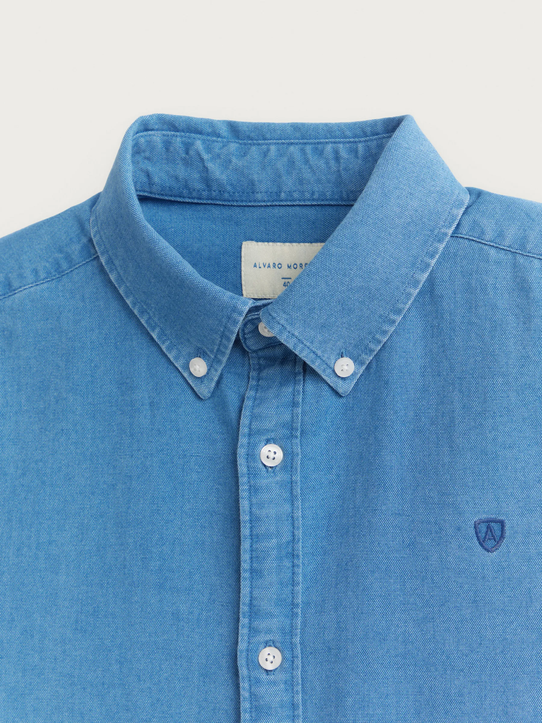 Hombre Alvaro Moreno Casual|CAMISA DENIM OXFORD