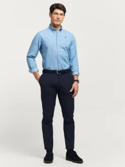 Hombre Alvaro Moreno Casual|CAMISA DENIM SLUB