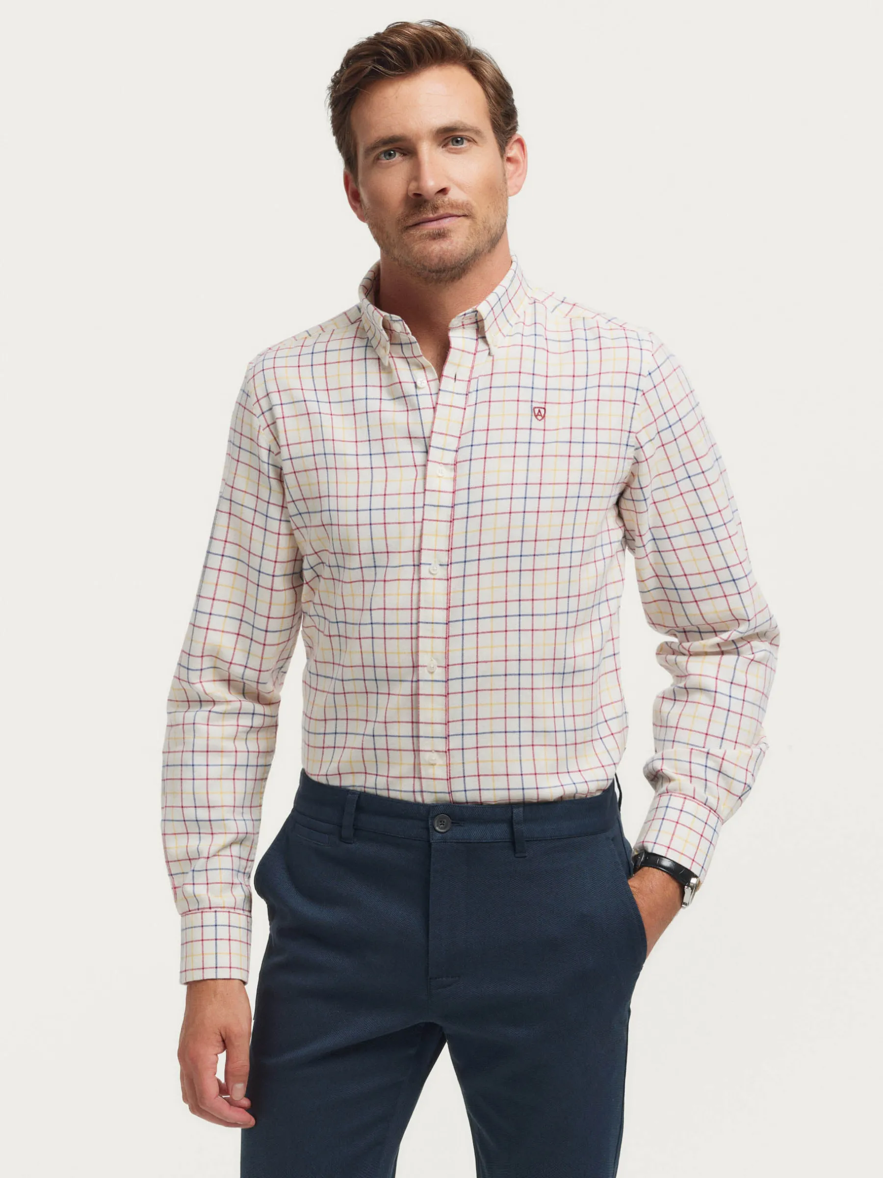 Hombre Alvaro Moreno Franela|CAMISA FLANNEL CHECKS