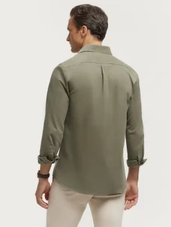 Hombre Alvaro Moreno Casual|CAMISA MICROPANA JACK VERDE