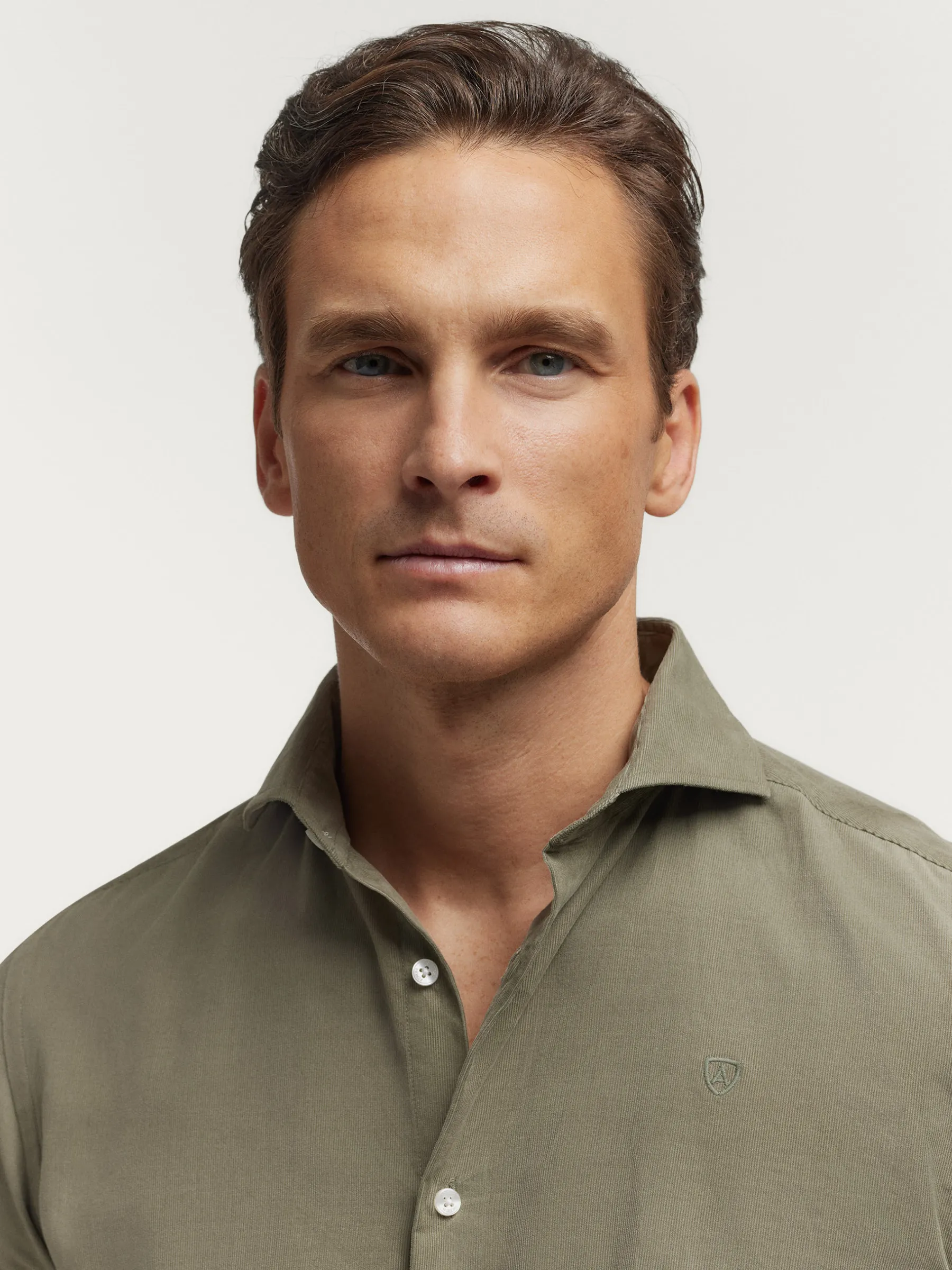 Hombre Alvaro Moreno Casual|CAMISA MICROPANA JACK VERDE