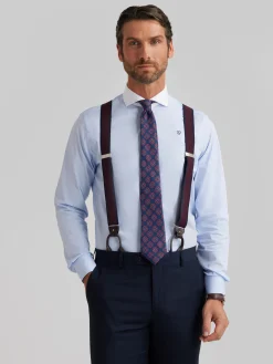 Hombre Alvaro Moreno Camisas Vestir|Camisas Vestir|CAMISA MIL RAYAS C. BLANCO