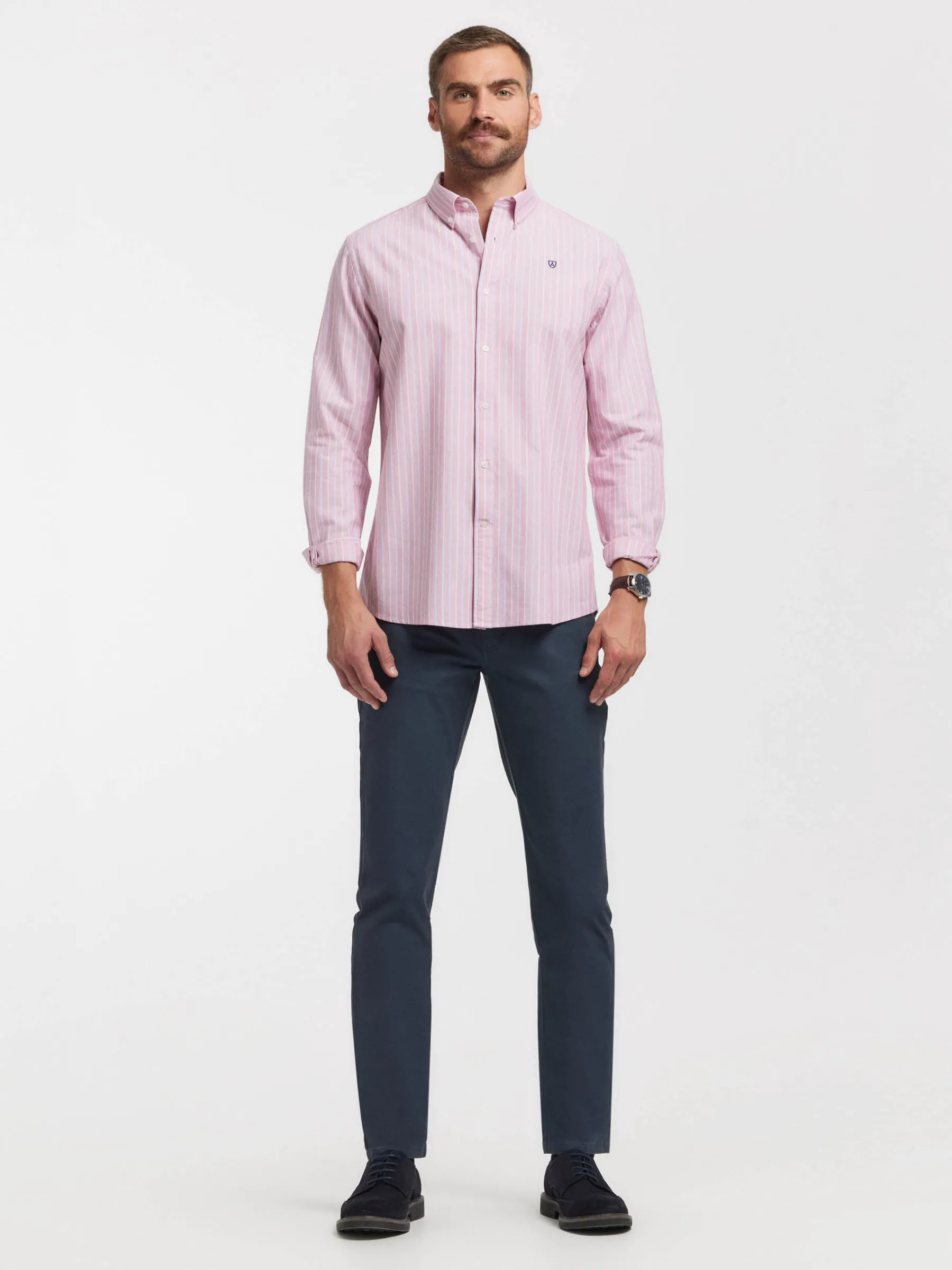 Hombre Alvaro Moreno Oxford|CAMISA OXFORD FANCY STR