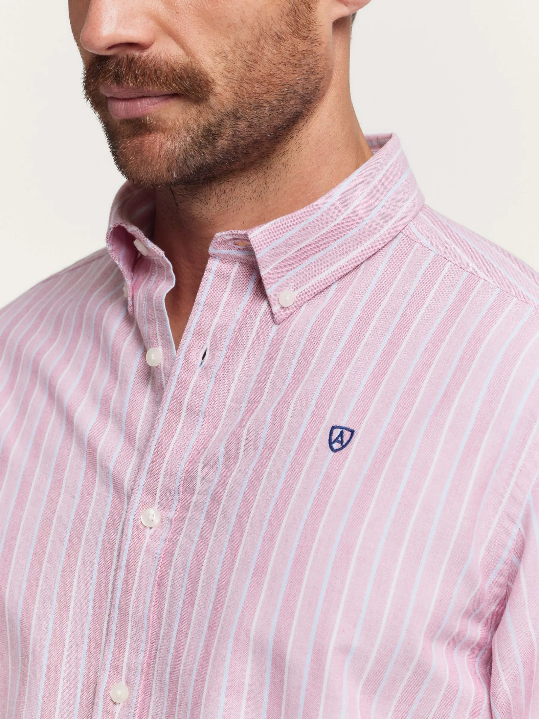 Hombre Alvaro Moreno Oxford|CAMISA OXFORD FANCY STR