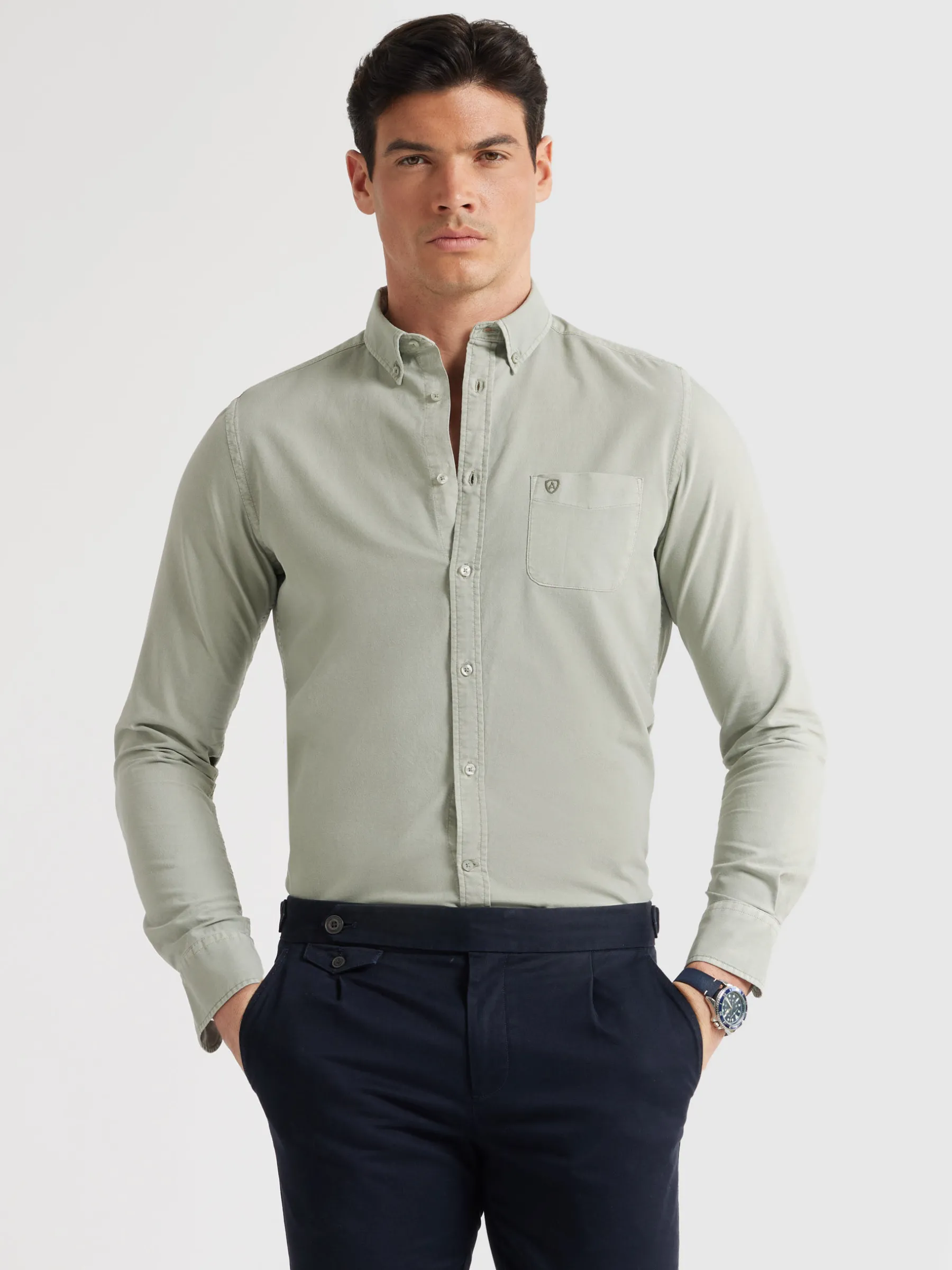 Hombre Alvaro Moreno Oxford|CAMISA OXFORD POCKET DYE
