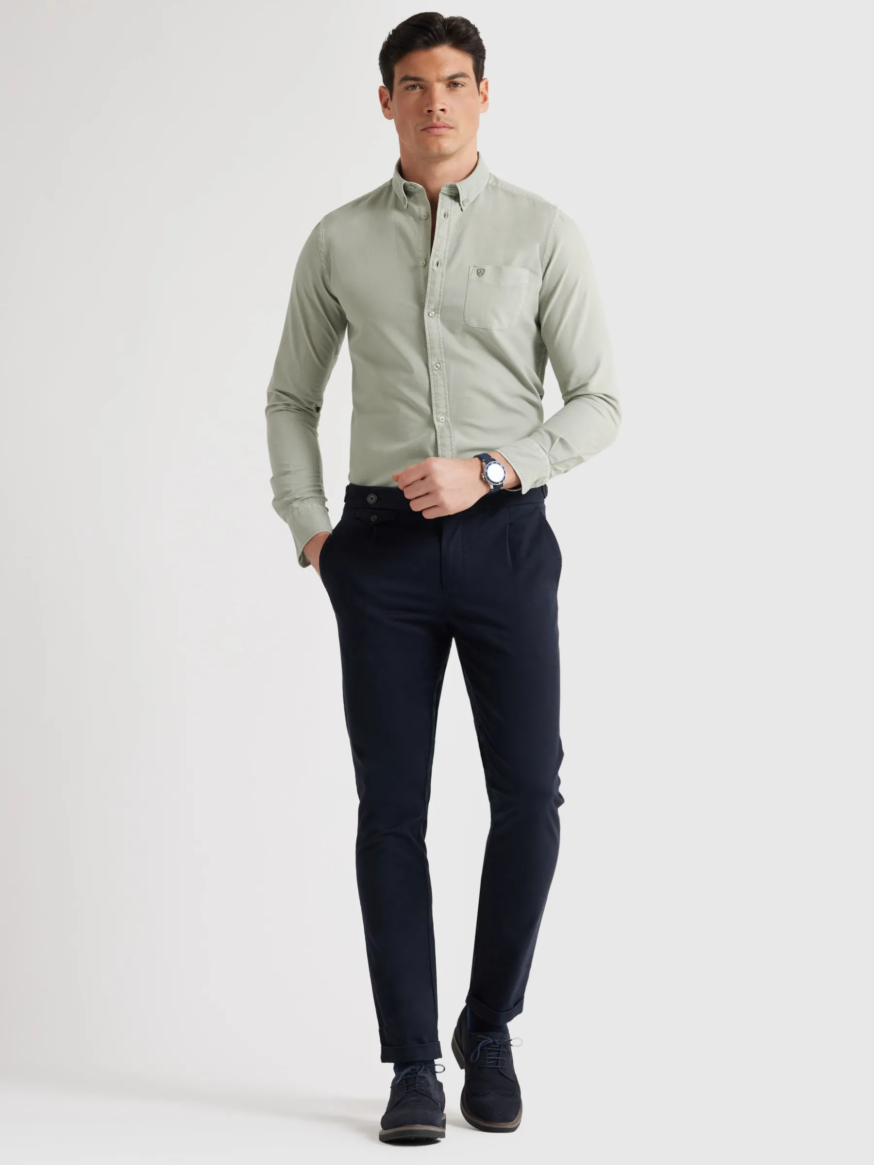 Hombre Alvaro Moreno Oxford|CAMISA OXFORD POCKET DYE