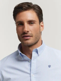 Hombre Alvaro Moreno Oxford|CAMISA OXFORD RAYAS