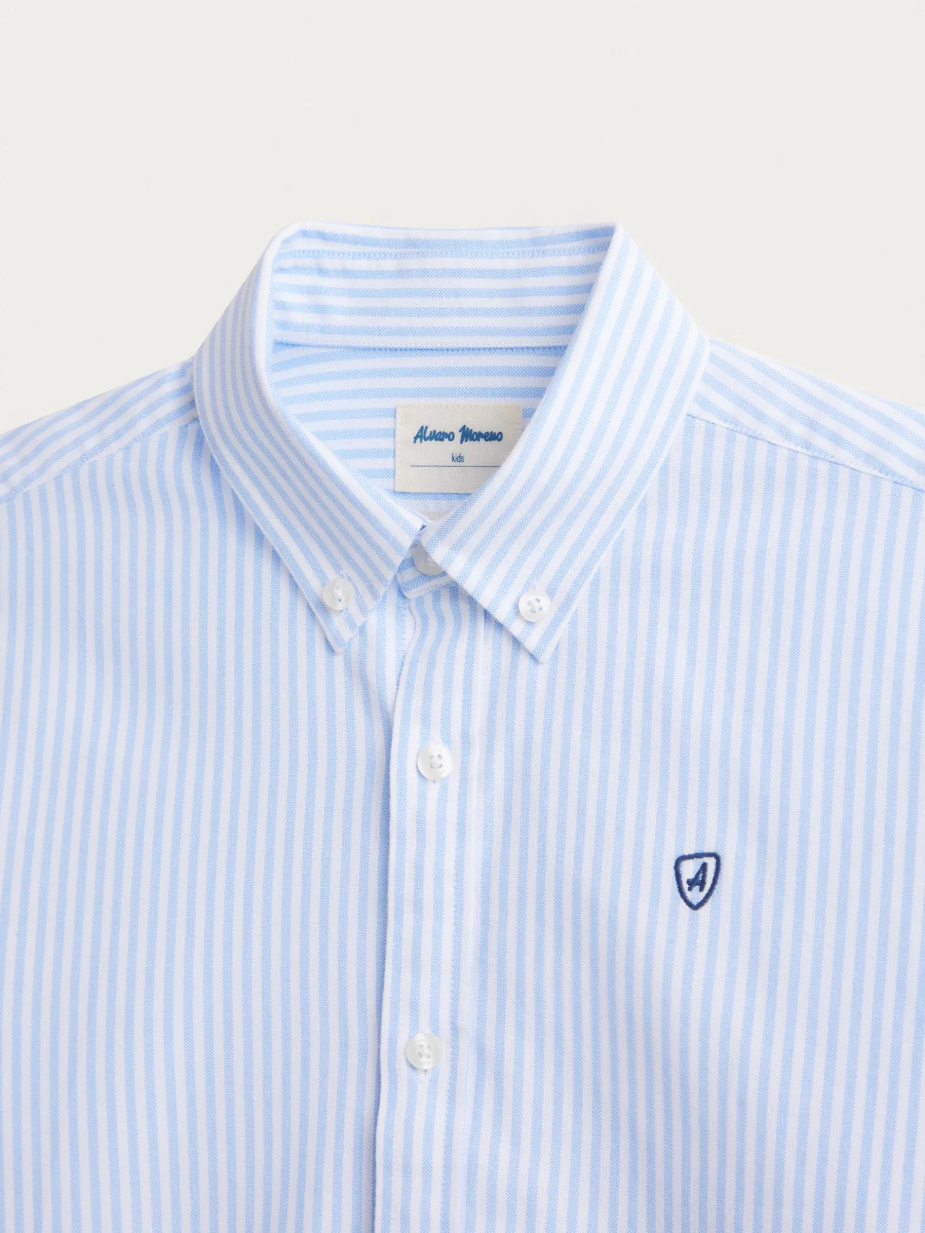 Alvaro Moreno Camisas|CAMISA OXFORD RAYAS KIDS