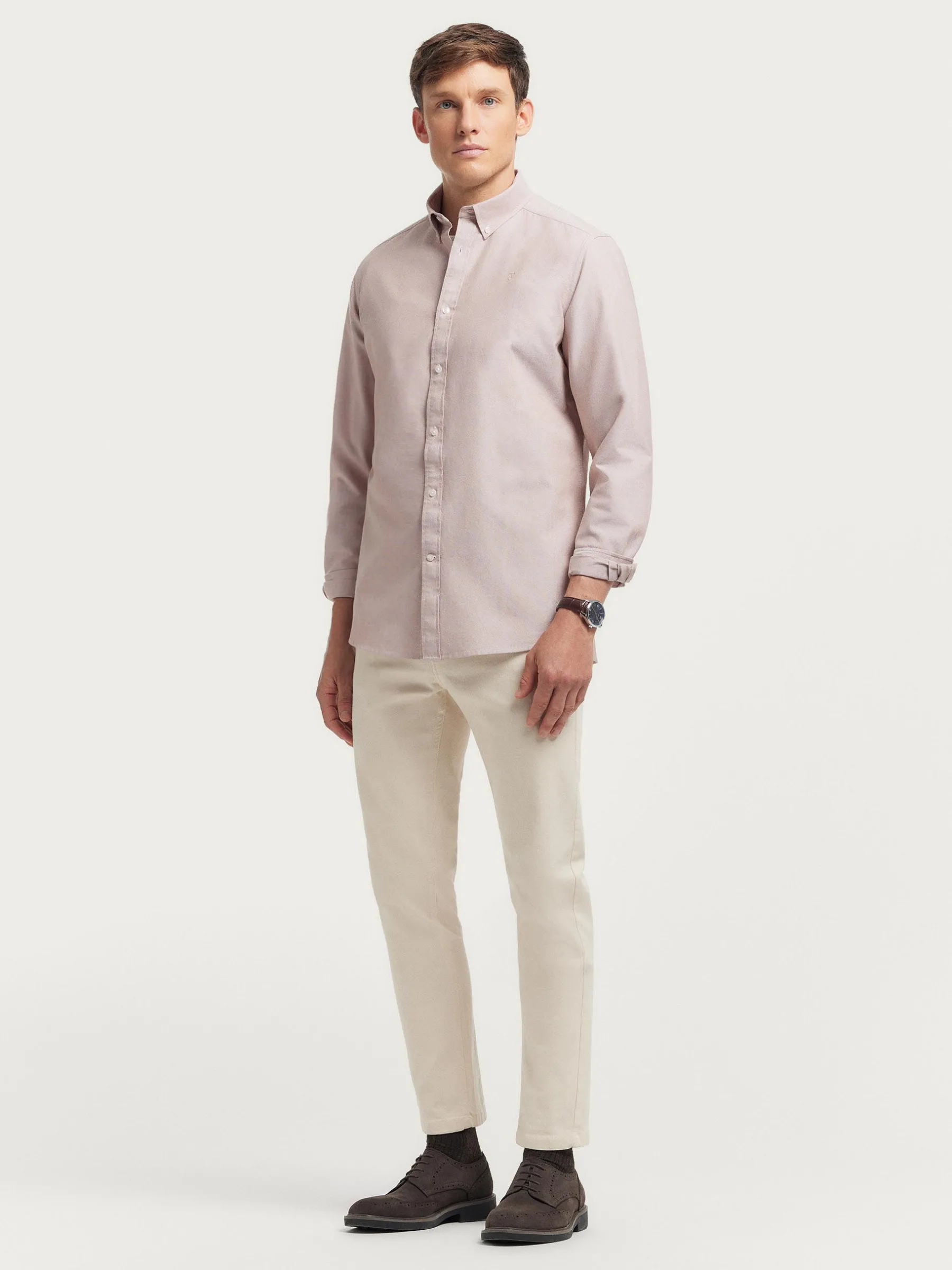 Hombre Alvaro Moreno Oxford|CAMISA OXFORD SOLID