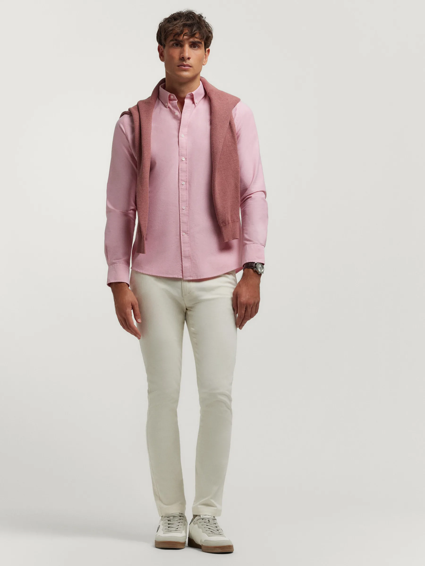 Hombre Alvaro Moreno Oxford|CAMISA OXFORD SOLID