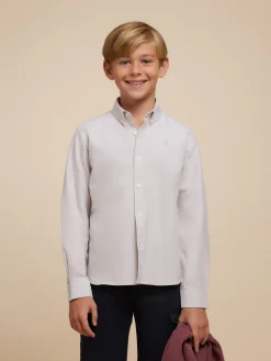 Alvaro Moreno Camisas|CAMISA OXFORD SOLID KIDS