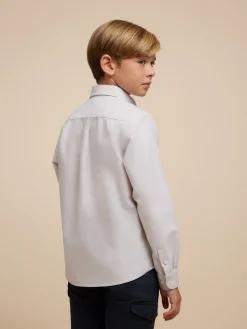 Alvaro Moreno Camisas|CAMISA OXFORD SOLID KIDS