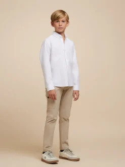 Alvaro Moreno Camisas|CAMISA OXFORD SOLID KIDS