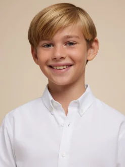 Alvaro Moreno Camisas|CAMISA OXFORD SOLID KIDS