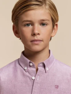 Alvaro Moreno Camisas|CAMISA OXFORD SOLID KIDS