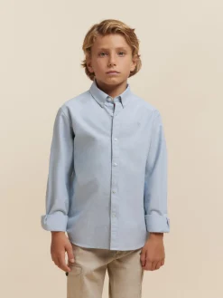Alvaro Moreno Camisas|CAMISA OXFORD SOLID KIDS