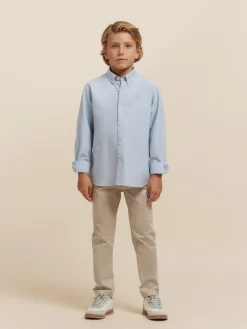 Alvaro Moreno Camisas|CAMISA OXFORD SOLID KIDS