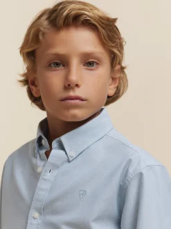 Alvaro Moreno Camisas|CAMISA OXFORD SOLID KIDS