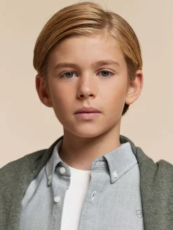 Alvaro Moreno Camisas|CAMISA OXFORD SOLID KIDS