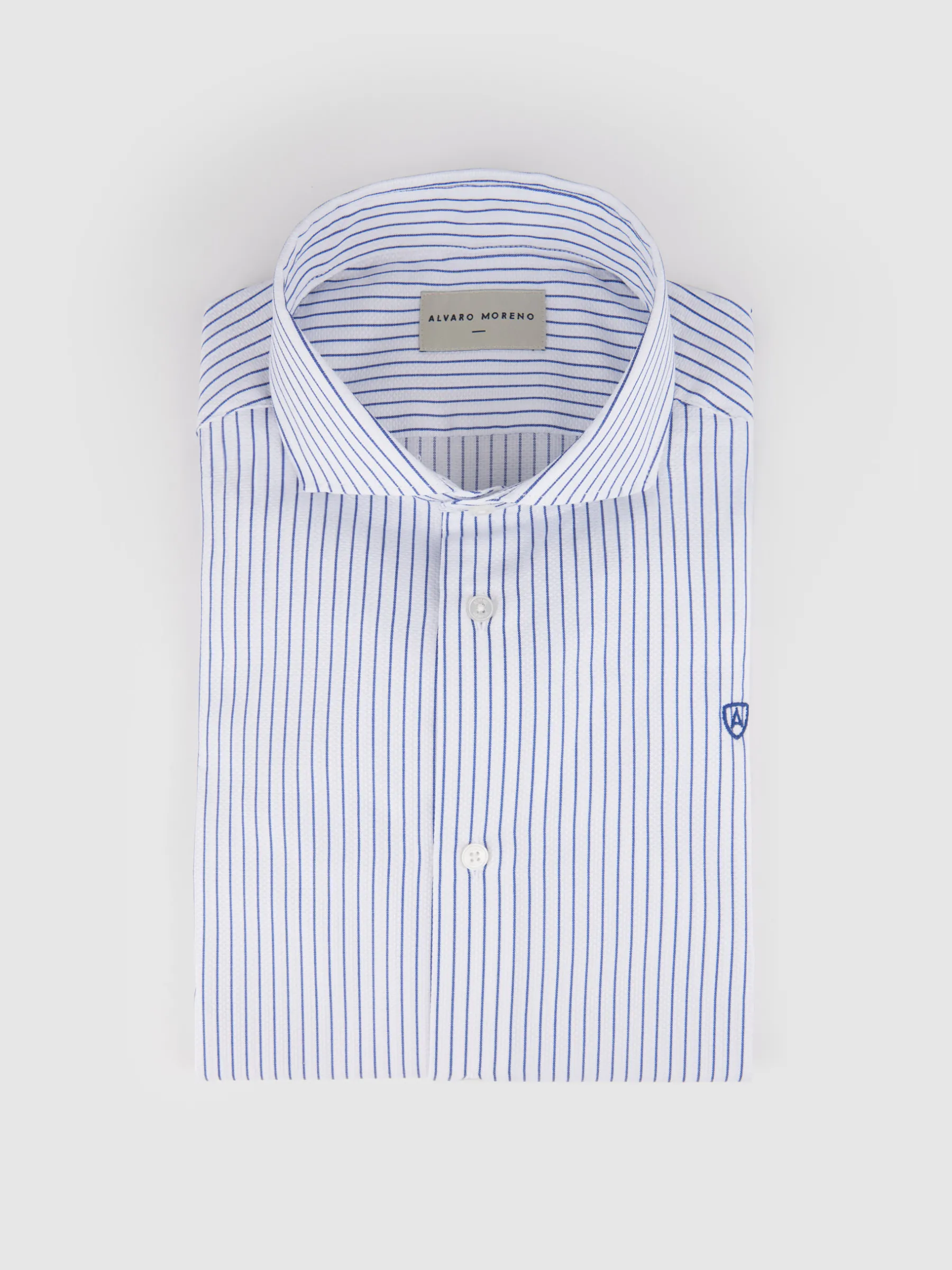 Hombre Alvaro Moreno Camisas Vestir|Camisas Vestir|CAMISA RAYAS DOBBY