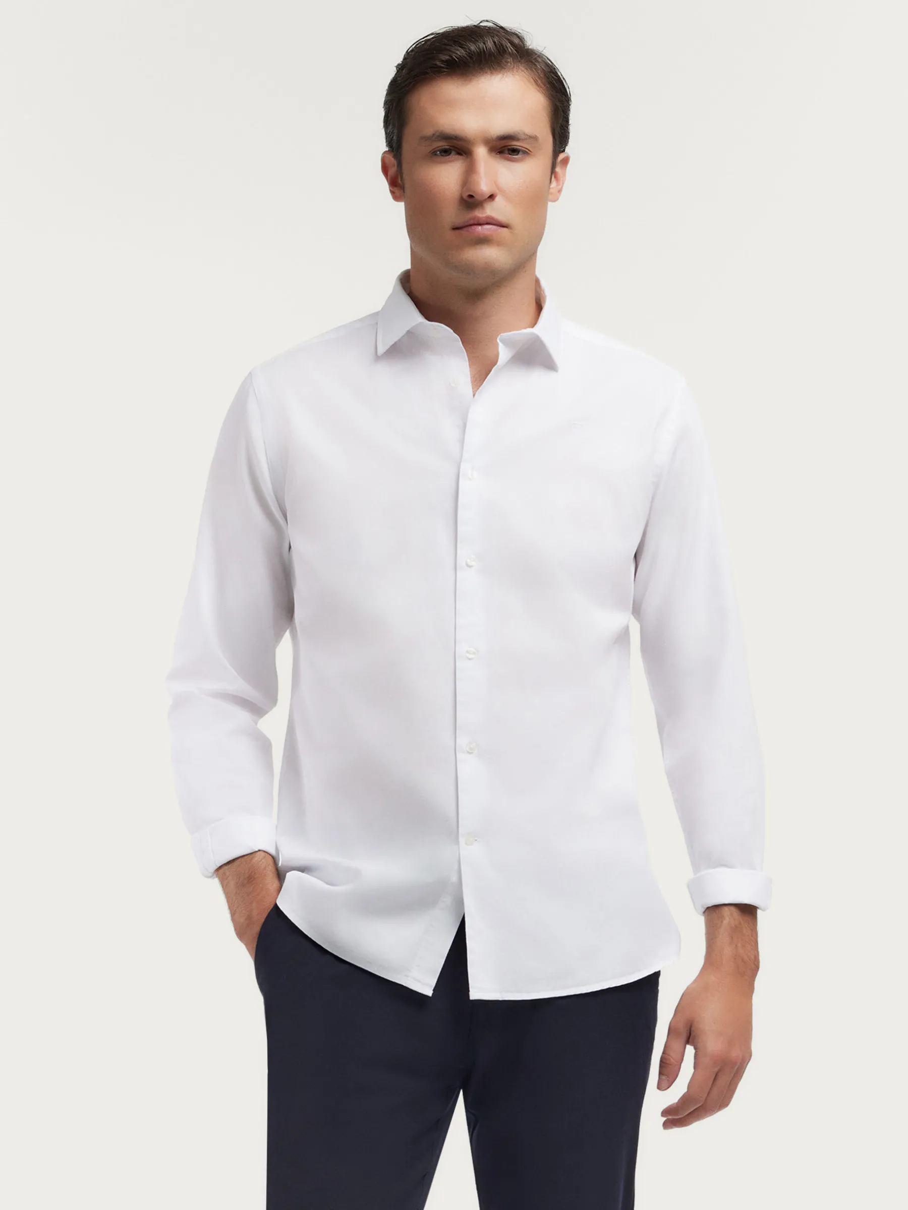 Hombre Alvaro Moreno Casual|CAMISA TWILL DYE