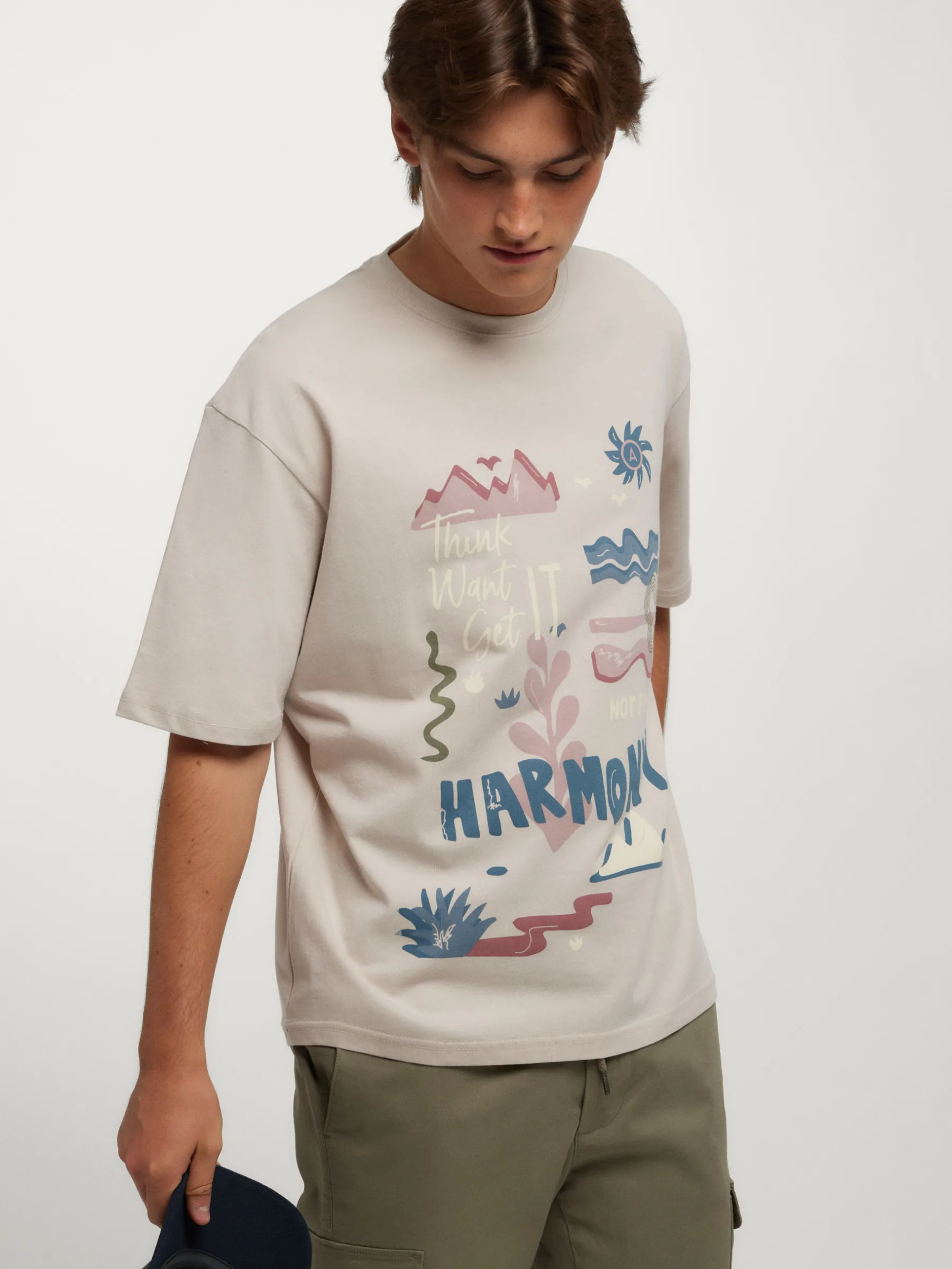 Hombre Alvaro Moreno Teen|Camisetas|CAMISETA HARMONY