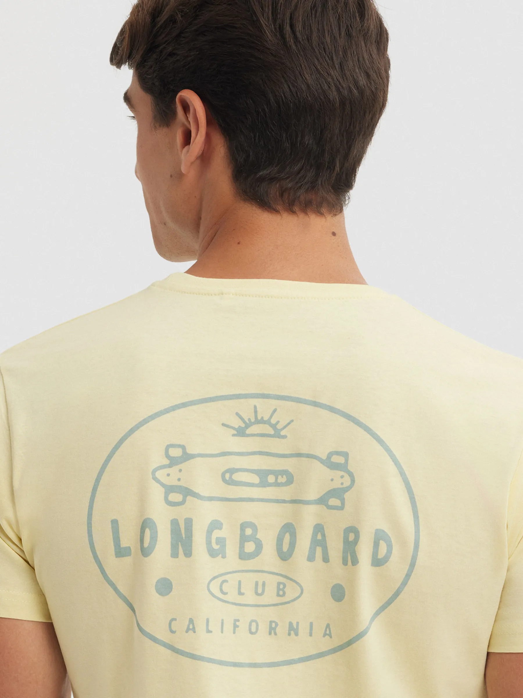 Hombre Alvaro Moreno Camisetas|CAMISETA LONGBOARD