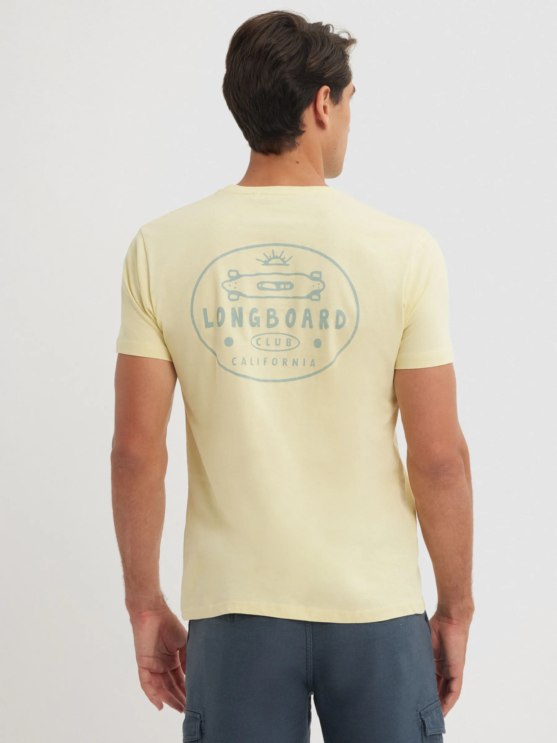 Hombre Alvaro Moreno Camisetas|CAMISETA LONGBOARD