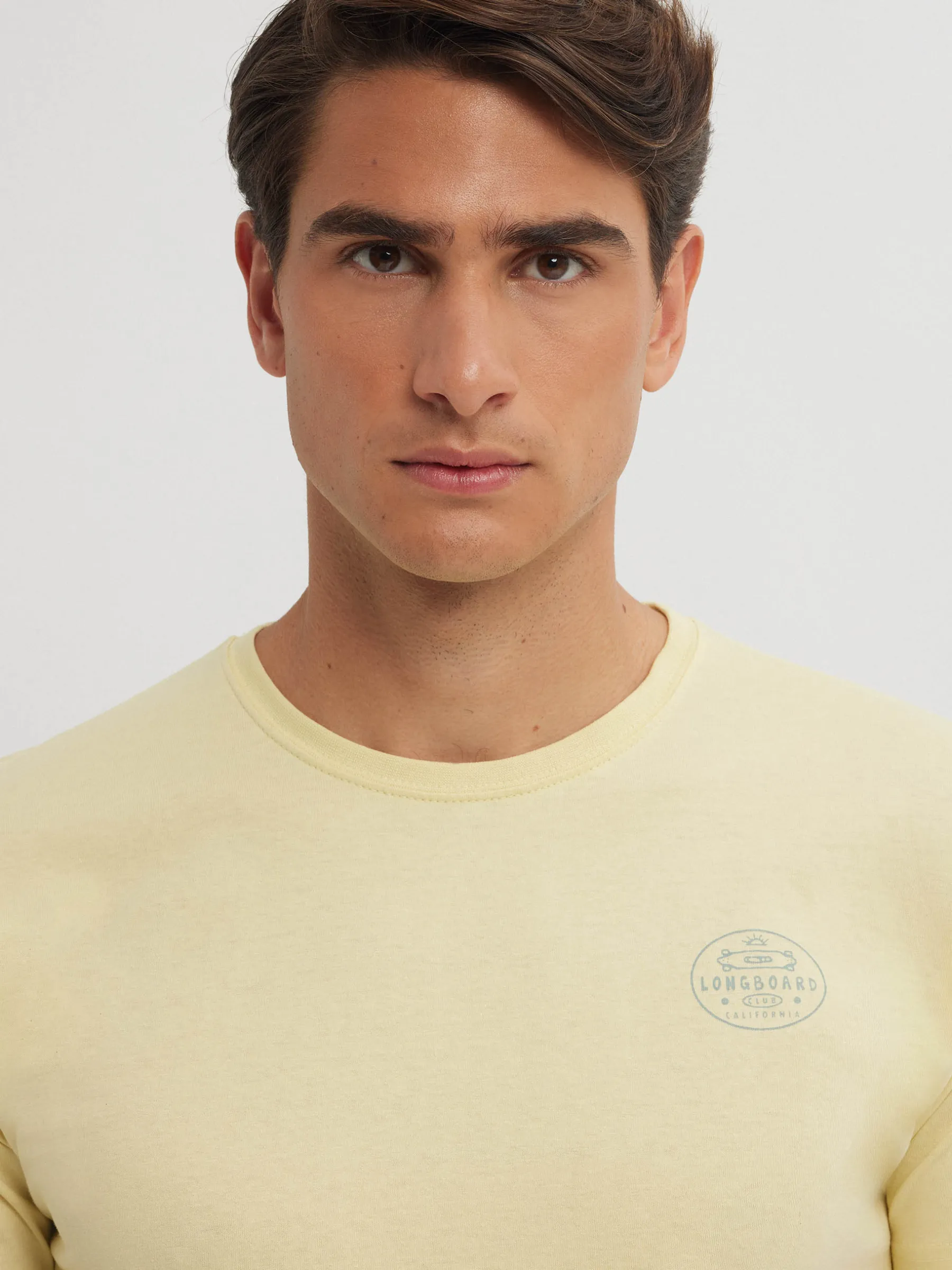 Hombre Alvaro Moreno Camisetas|CAMISETA LONGBOARD