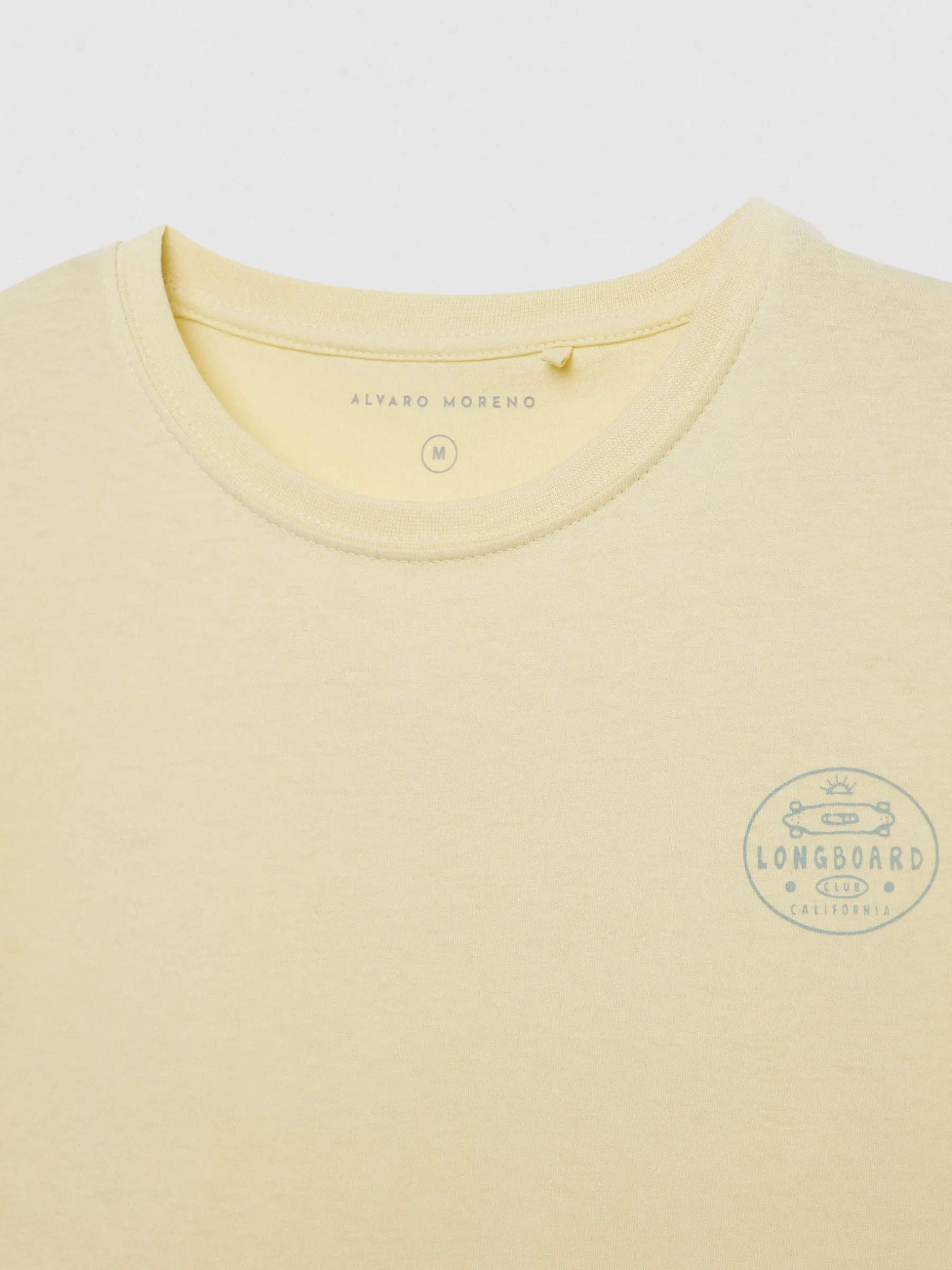 Hombre Alvaro Moreno Camisetas|CAMISETA LONGBOARD