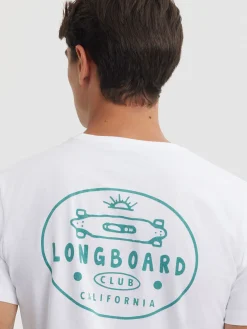 Hombre Alvaro Moreno Camisetas|CAMISETA LONGBOARD