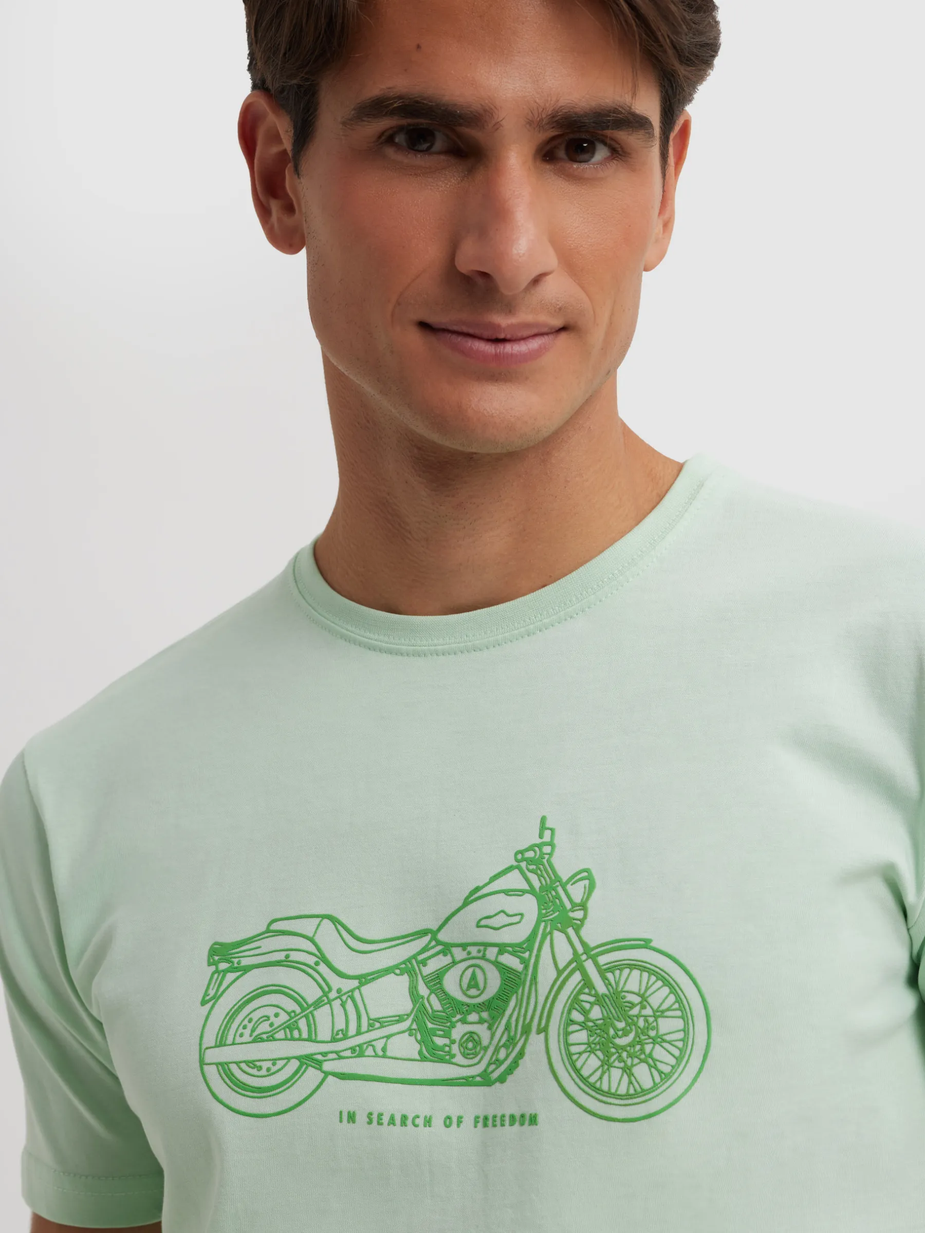 Hombre Alvaro Moreno Camisetas|CAMISETA MOTORCYCLE