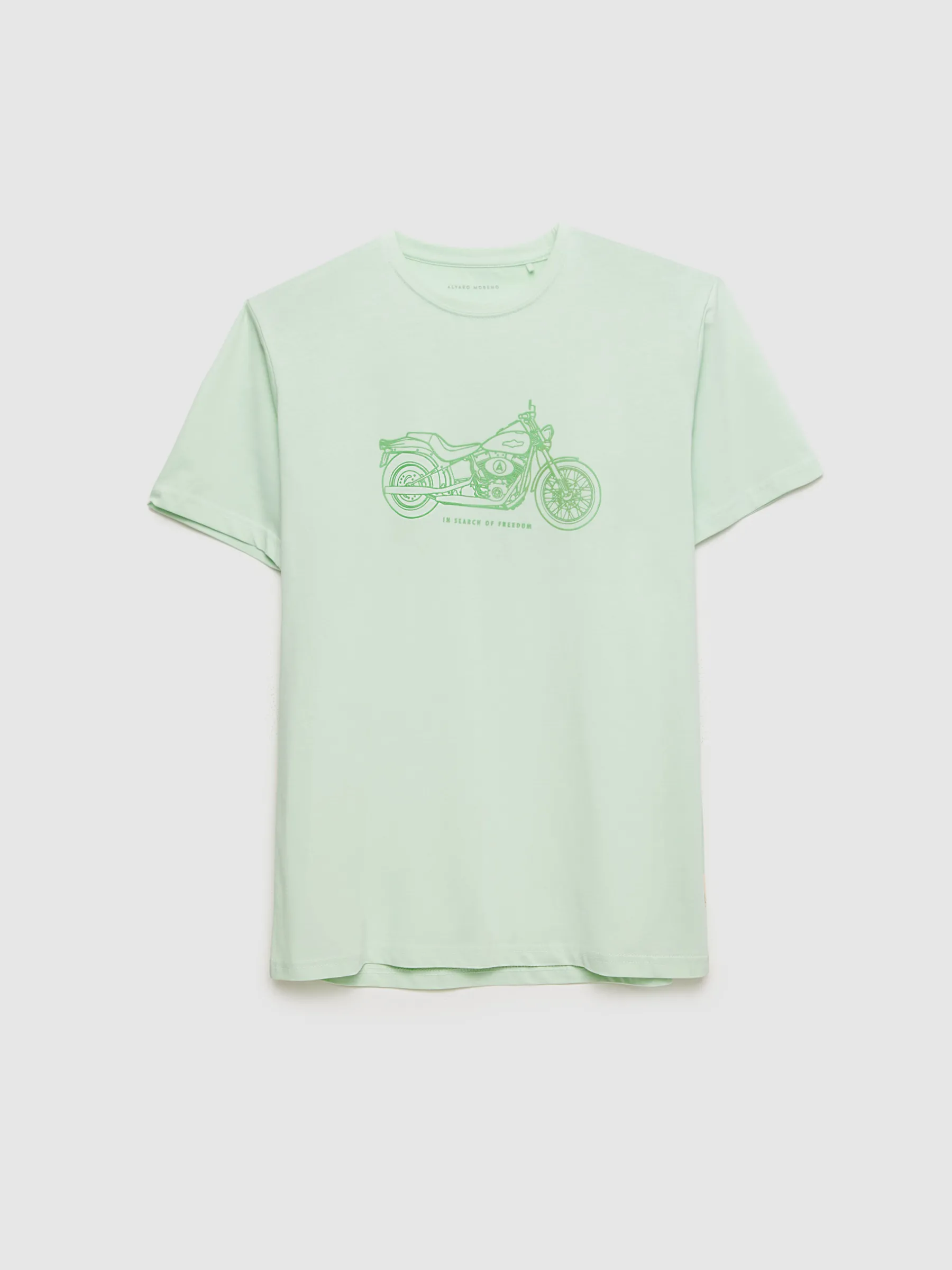 Hombre Alvaro Moreno Camisetas|CAMISETA MOTORCYCLE