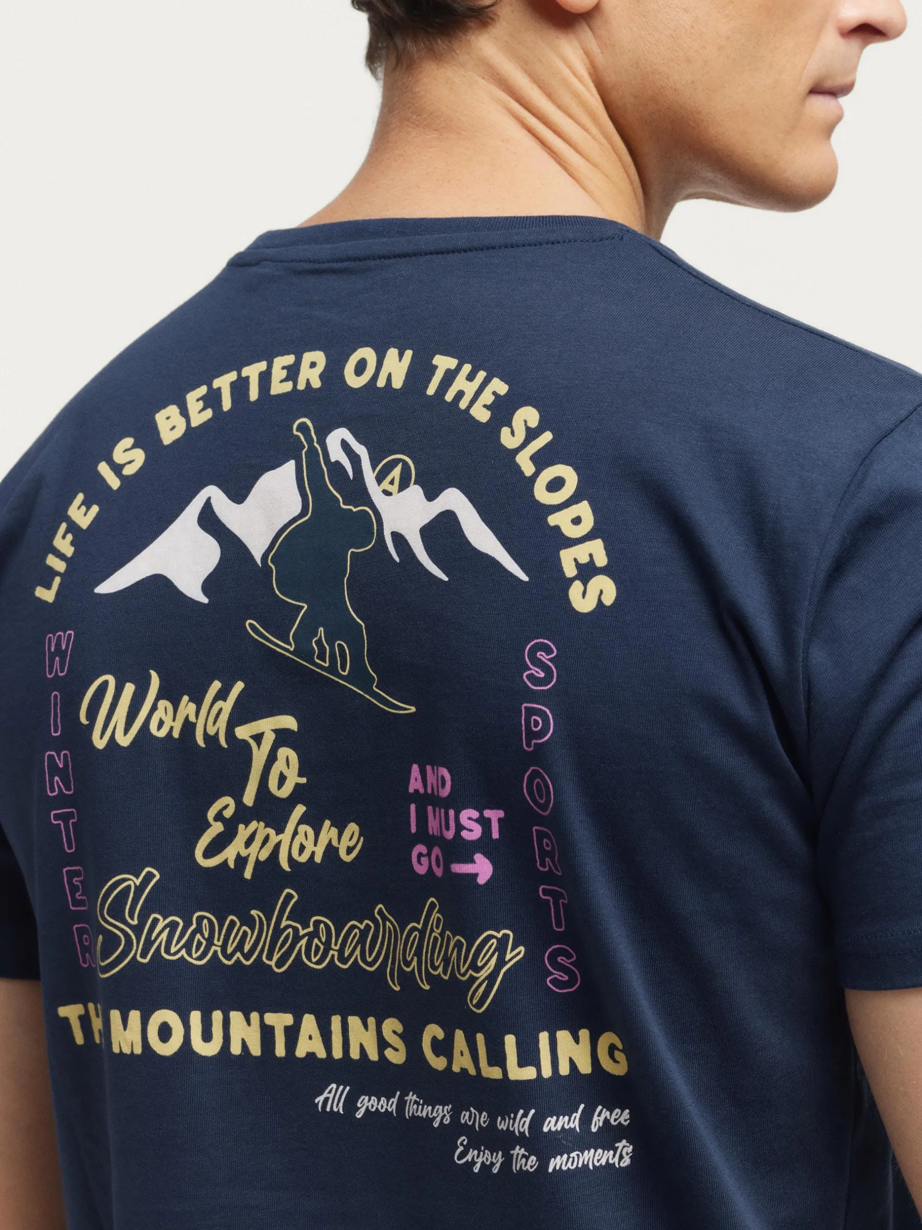 Hombre Alvaro Moreno Teen|Camisetas|CAMISETA SNOW